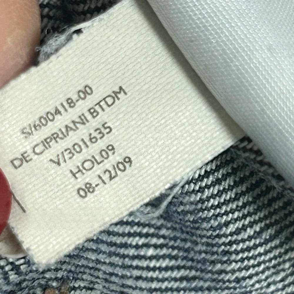 Banana Republic Mens Bootcut Jeans 34x34 Medium Wash Faded 100% Cotton
